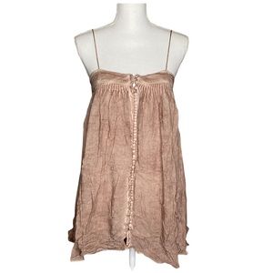 YFB Young Fabulous & Broke Tie Dye Spaghetti Strap Top